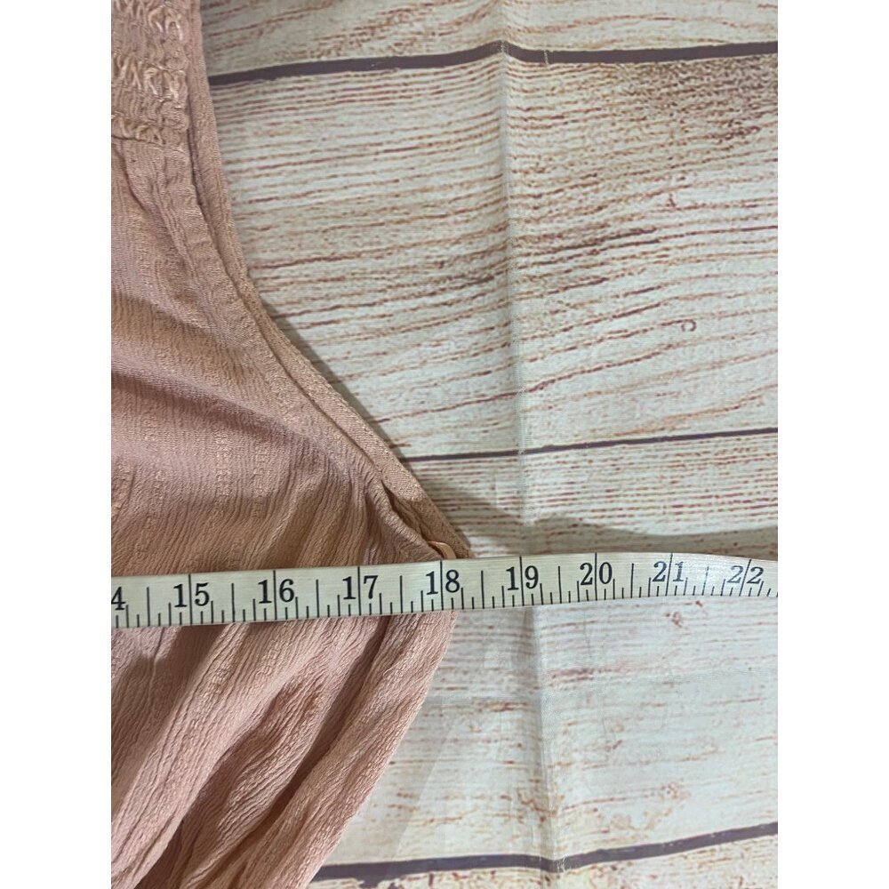 Knox Rose Women's Boho Maxi Wrap Dusty Pink Maxi Dress - XL - Picture 8 of 11